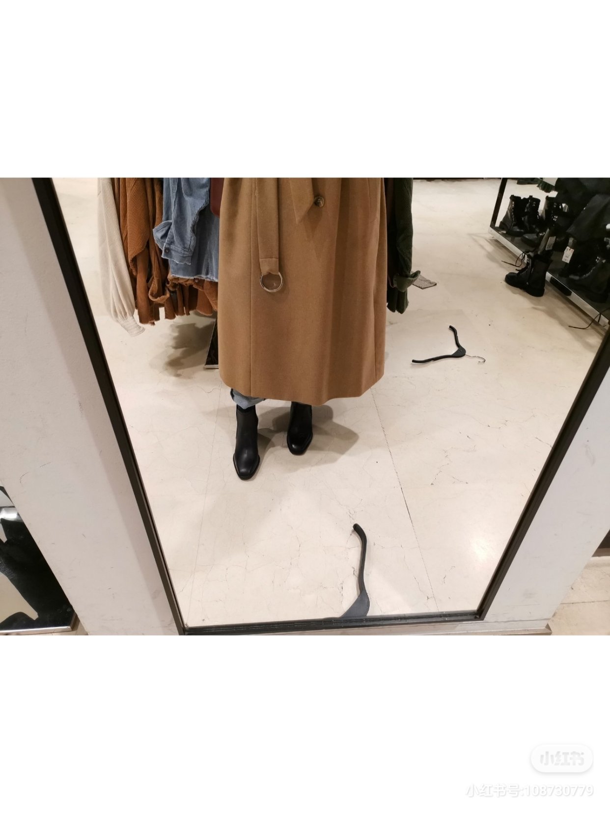 zara皮靴子