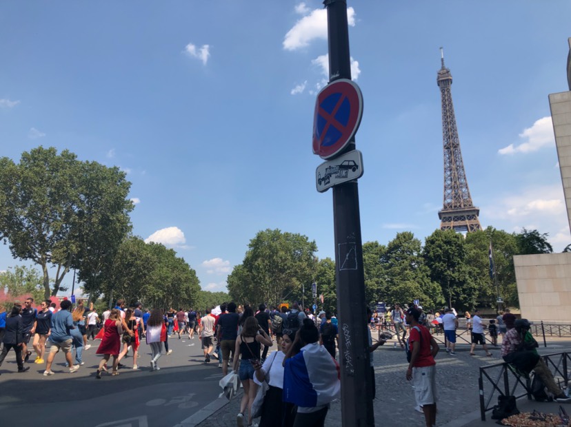 根本不可能进去的champs de mars