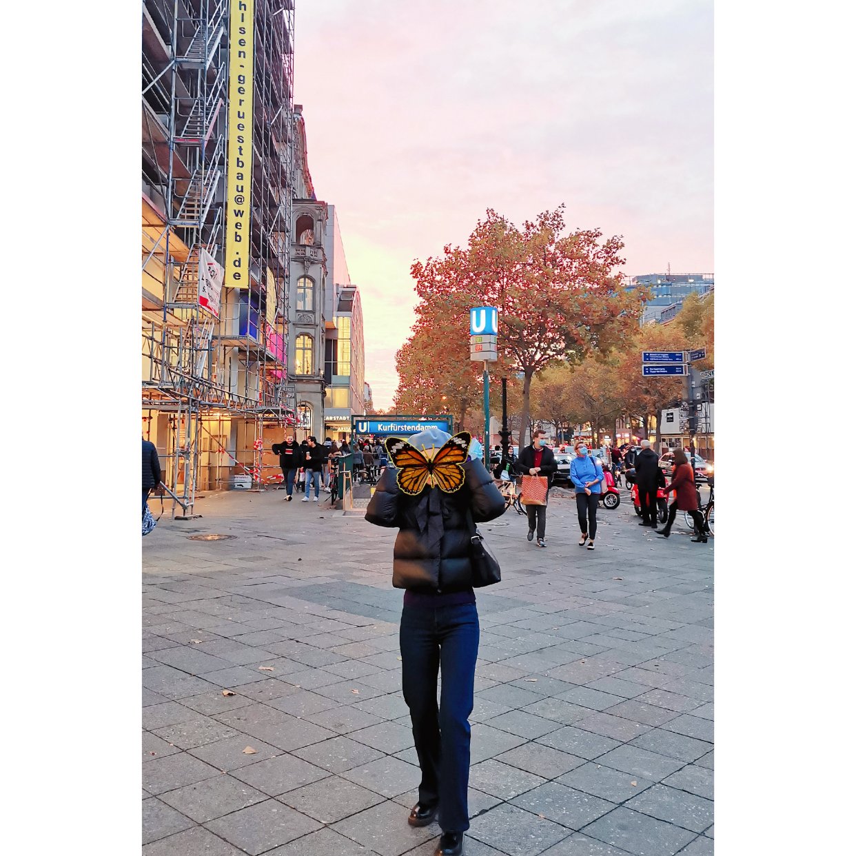 在Veepee上新入的FAY短款羽绒服穿出门了！