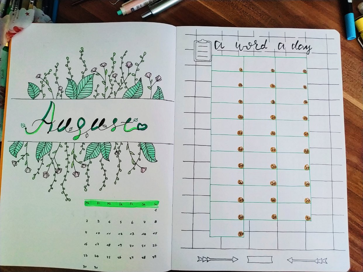 月初第一天最忙的就是手帐😋🤓