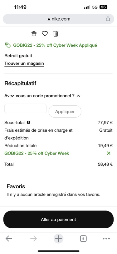 Nike -25%