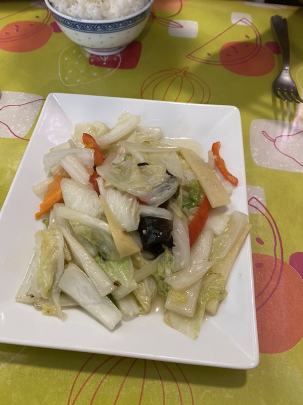 偶尔去中餐馆吃一顿