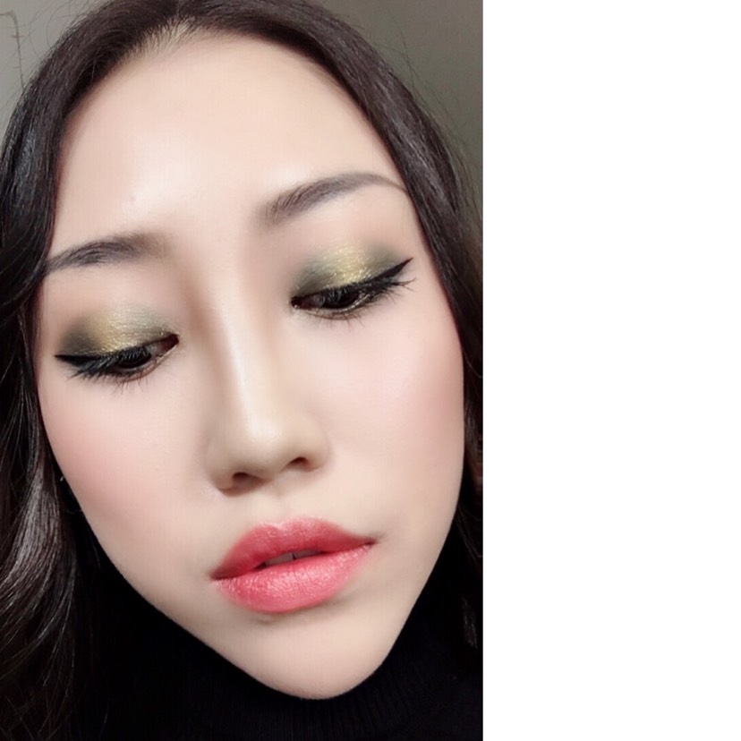 节日特别眼妆💚💛