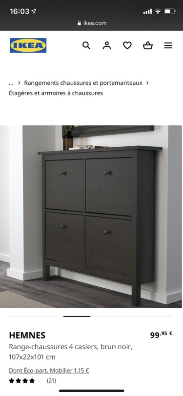 已售 Ikea 鞋柜 50转