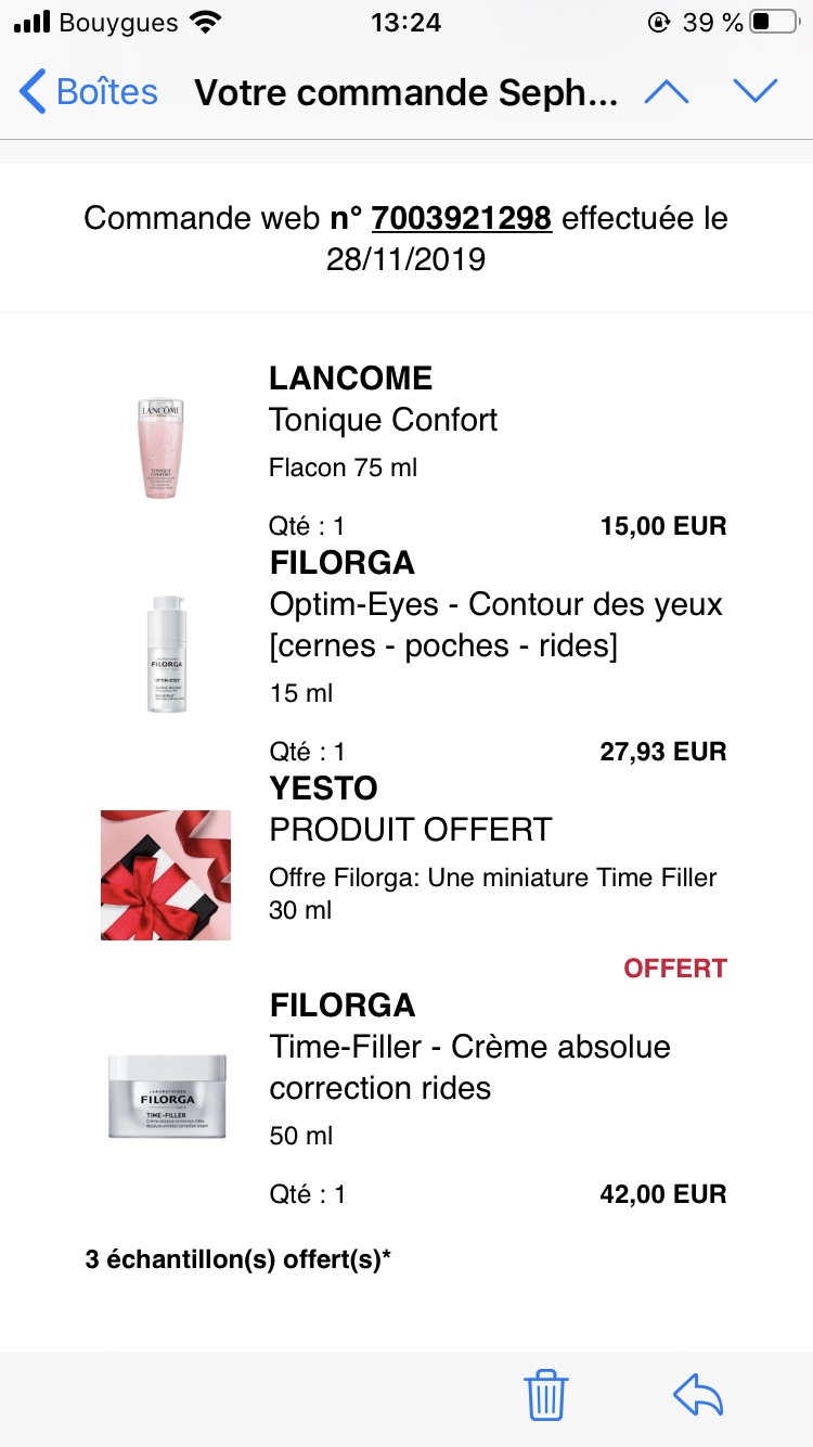 Sephora #晒晒我的黑五