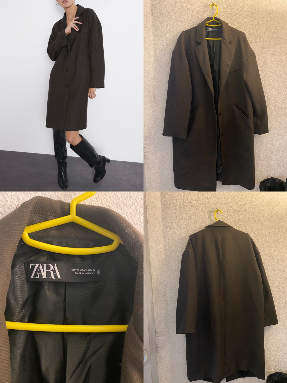 闲置 acne studios羊毛围巾 zara风衣
