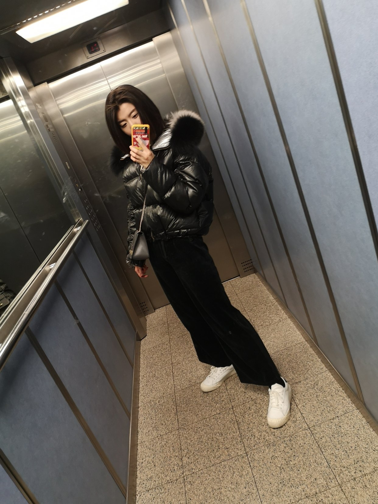 好像自己喜欢阔腿裤