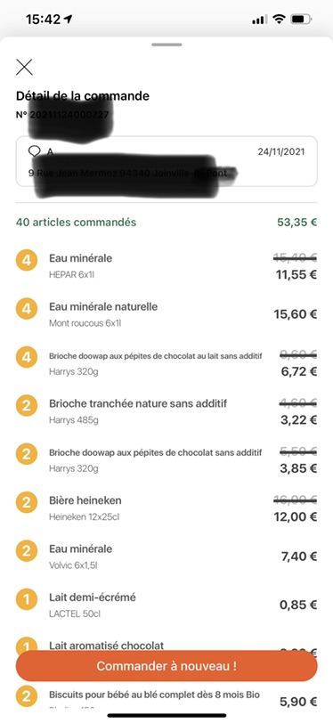Franprix 第二单