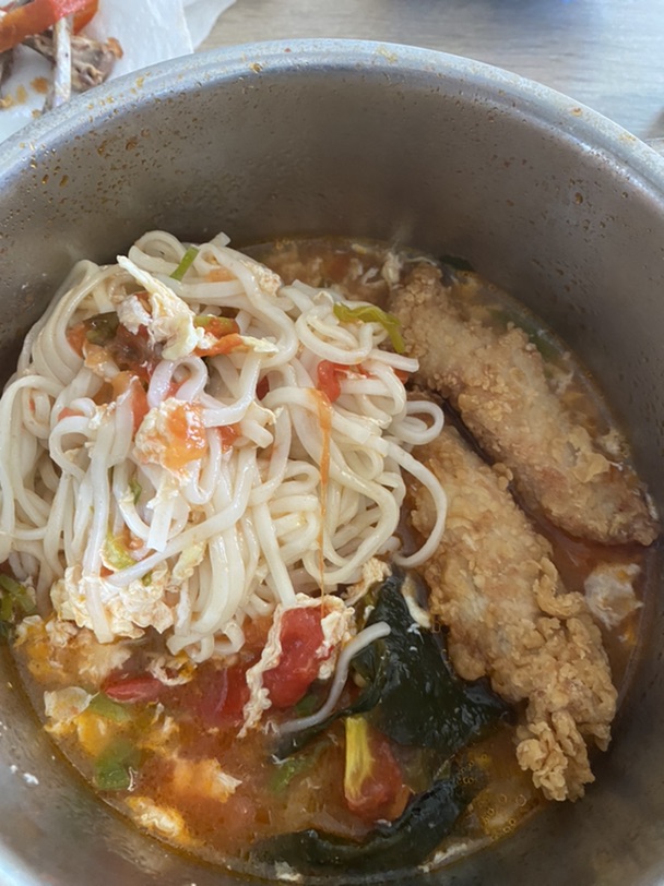 西红柿🍅蛋汤面