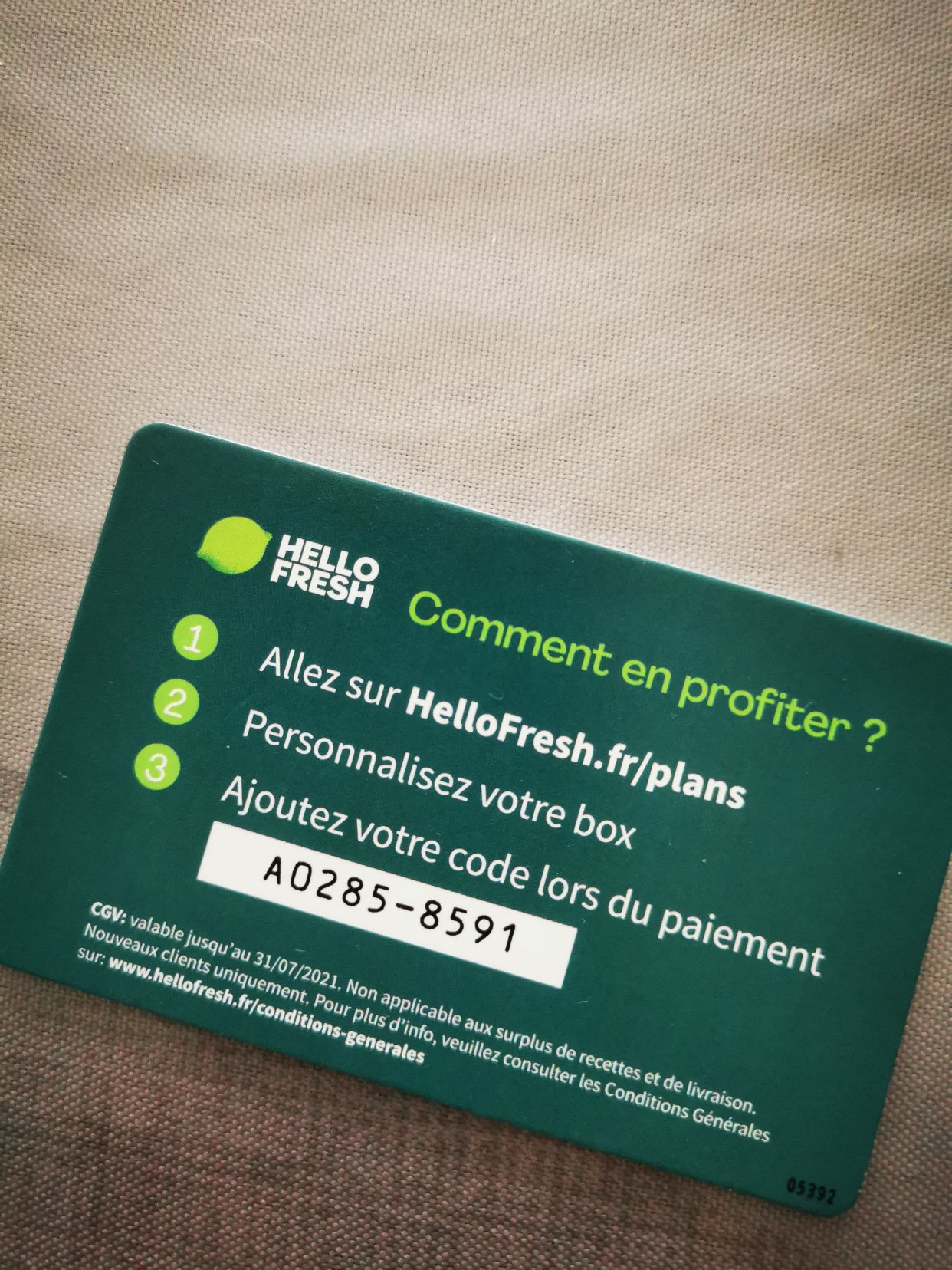 HELLO FRESH