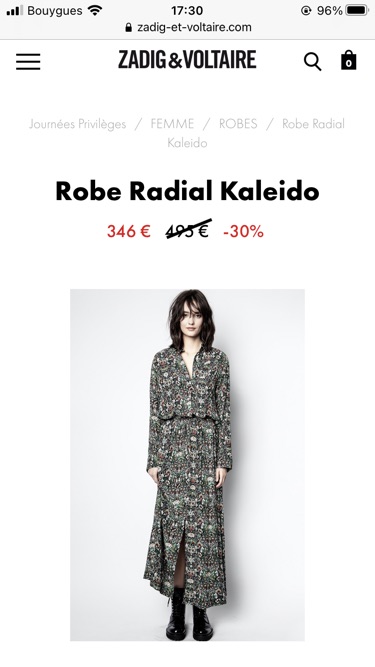 Zadig & Voltaire 新品居然打6折！