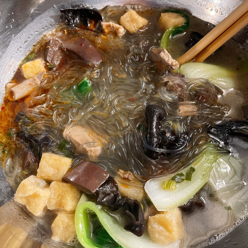 太好吃了这个鸭血粉丝