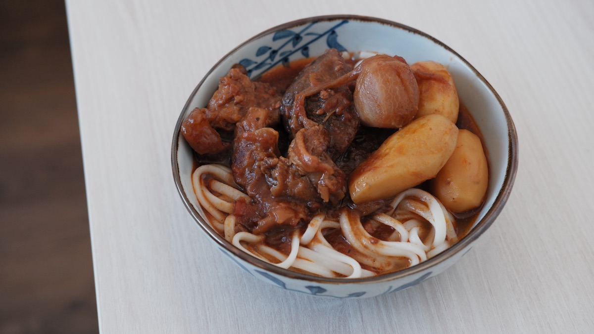 炖牛肉&乌冬
