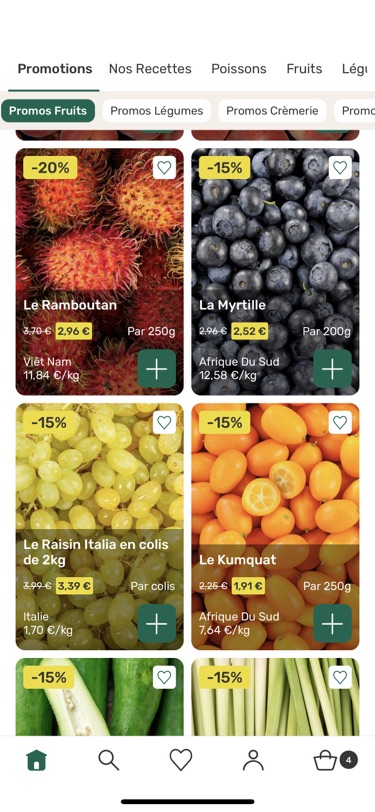 Mon marché 又是快乐的一天