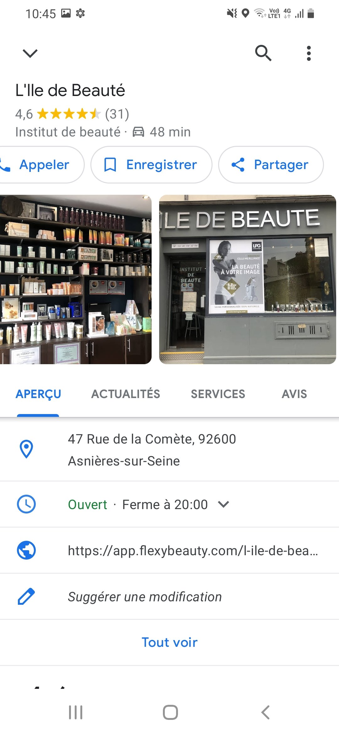  美容院一直删除我给的google差评