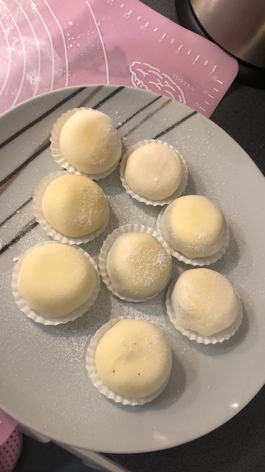 雪媚娘 和 戚风蛋糕