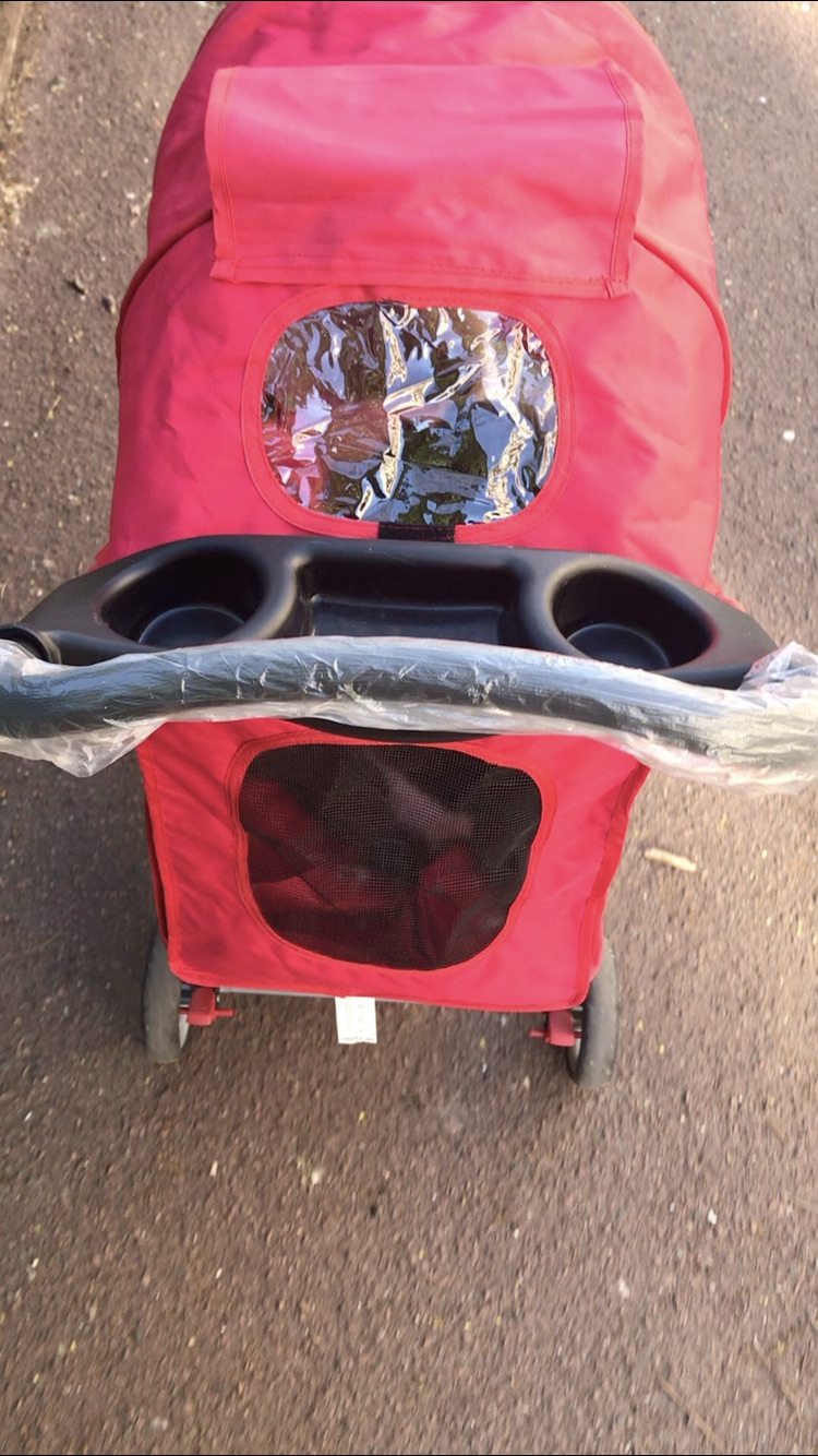 可折叠宠物推车半价出‼️