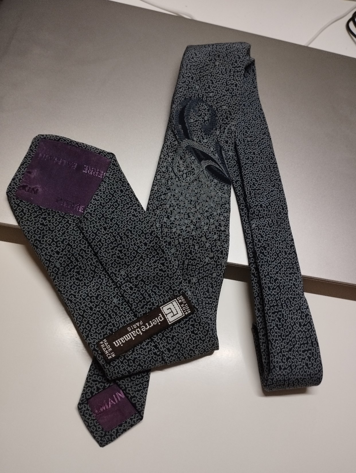 Balmain 男士真丝领带15欧