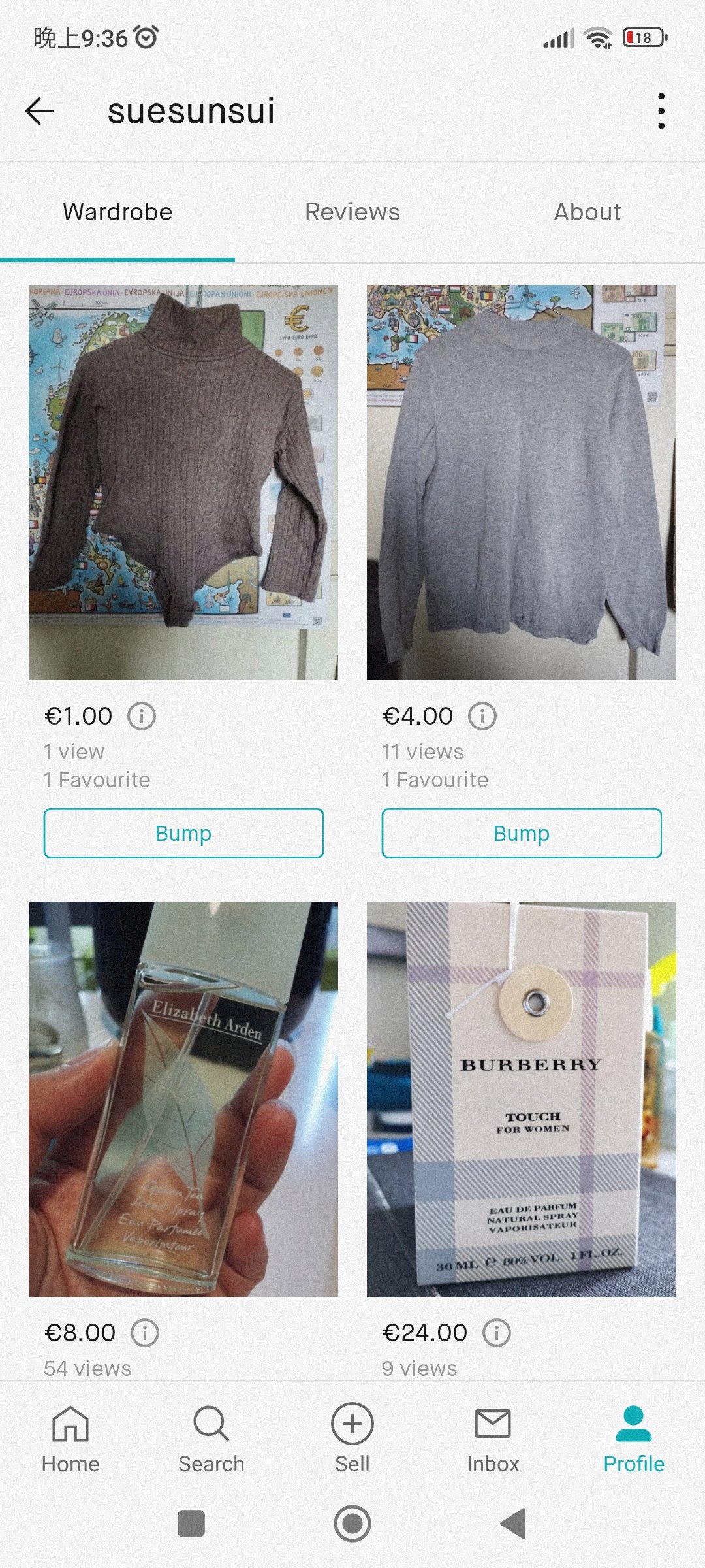 vinted 有这些 @suesunsui找我～
