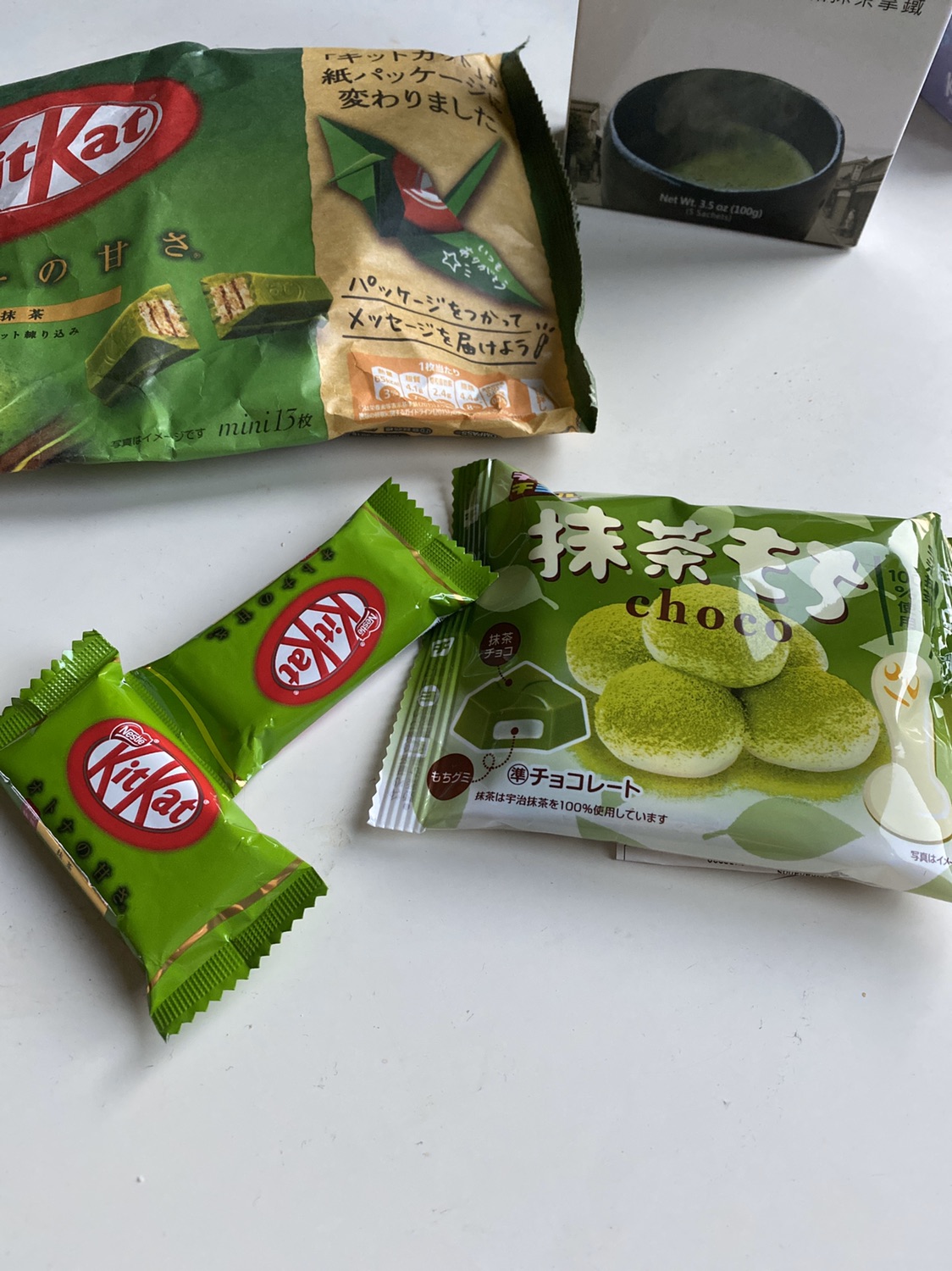 宅家喝抹茶latte🍵#抹茶控