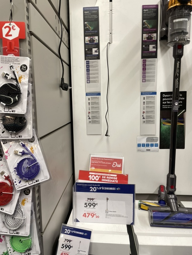家乐福479的dyson v15到手啦！