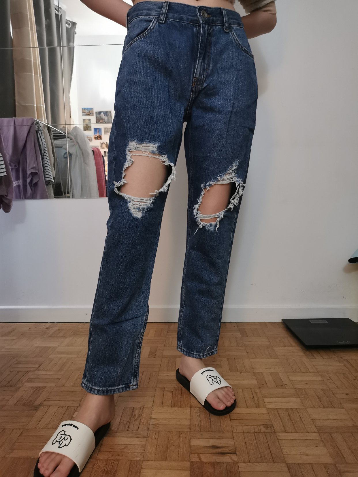 出衣服