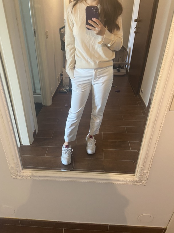 秋冬穿搭高利用率单品——白裤子