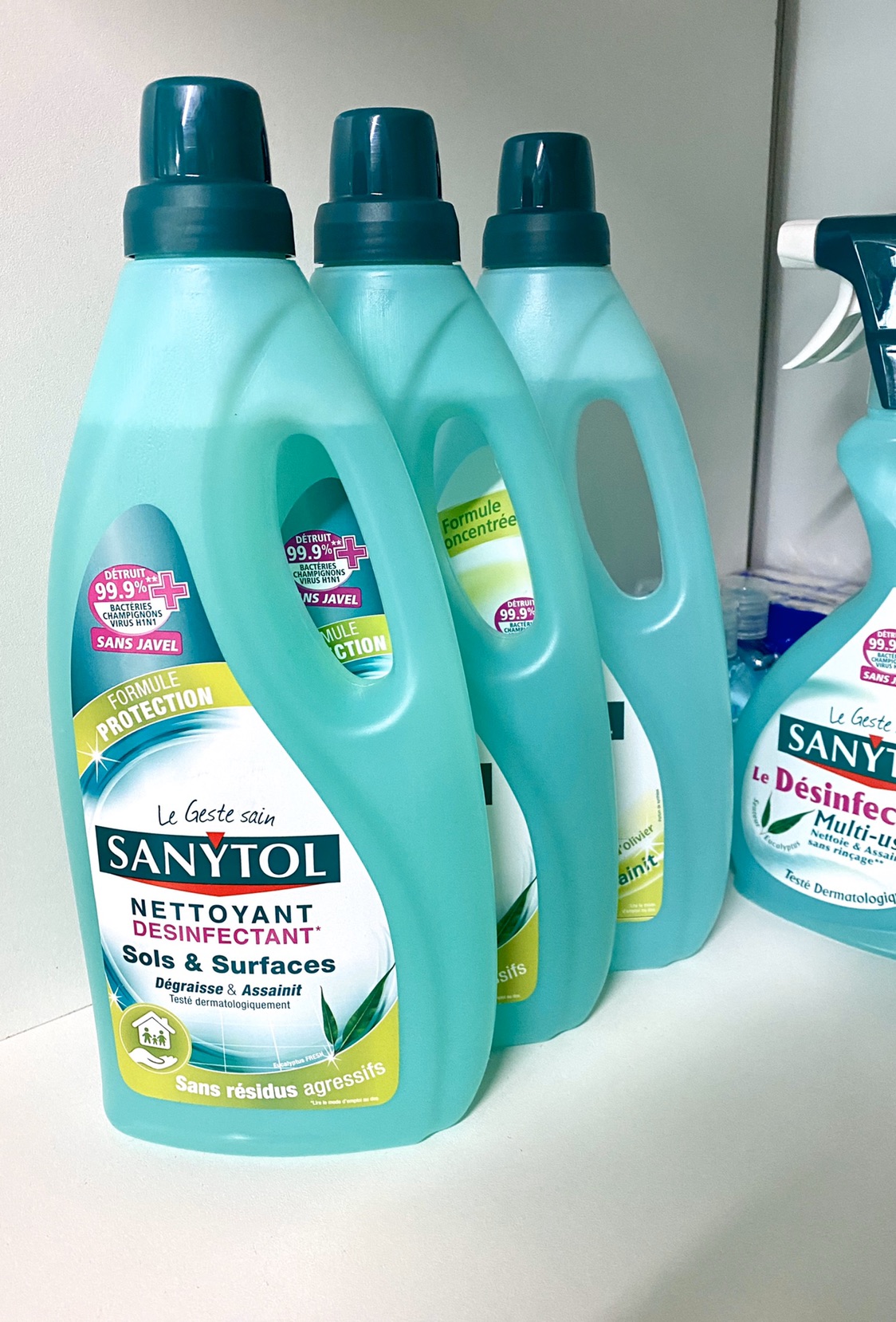 又囤了好多消毒产品