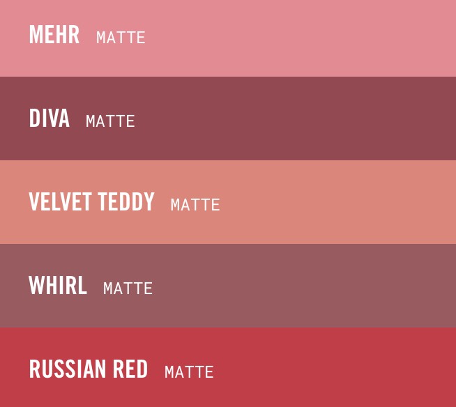 MAC little lipticks！