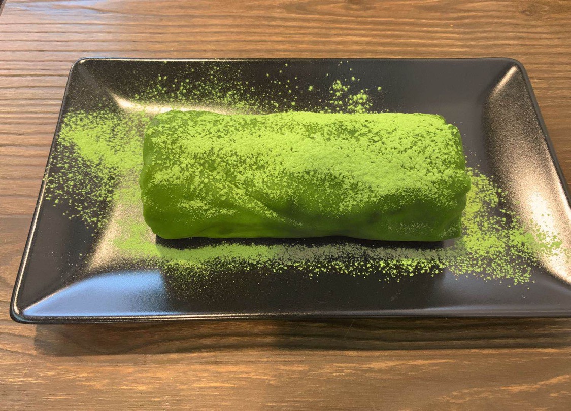 真的是浓浓的抹茶味