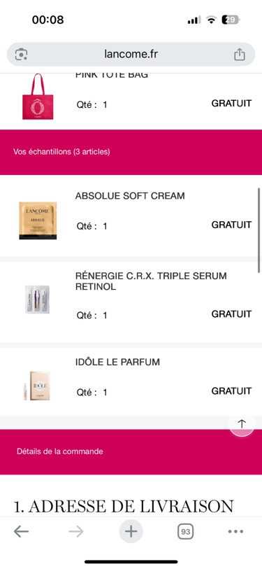 又到了给兰蔻送钱的时候了