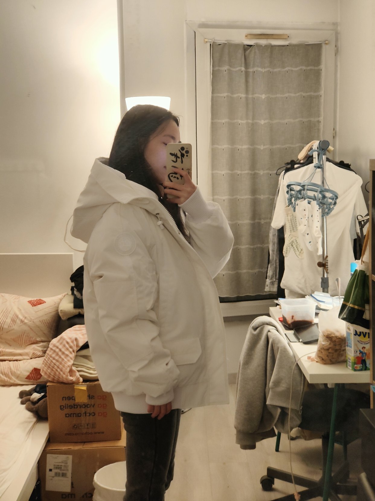 巴黎出加拿大鹅羽绒服