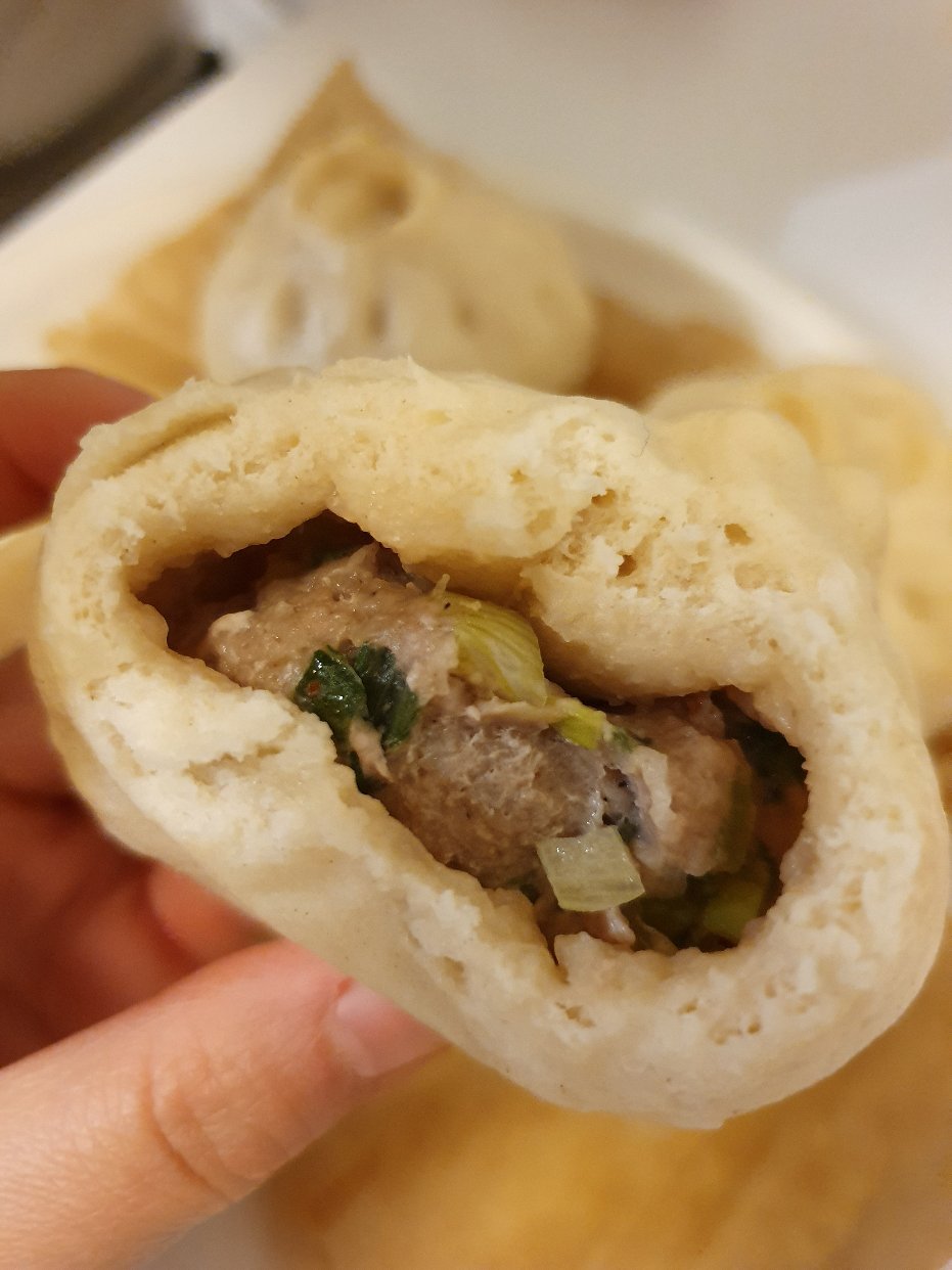 葱烧肉包