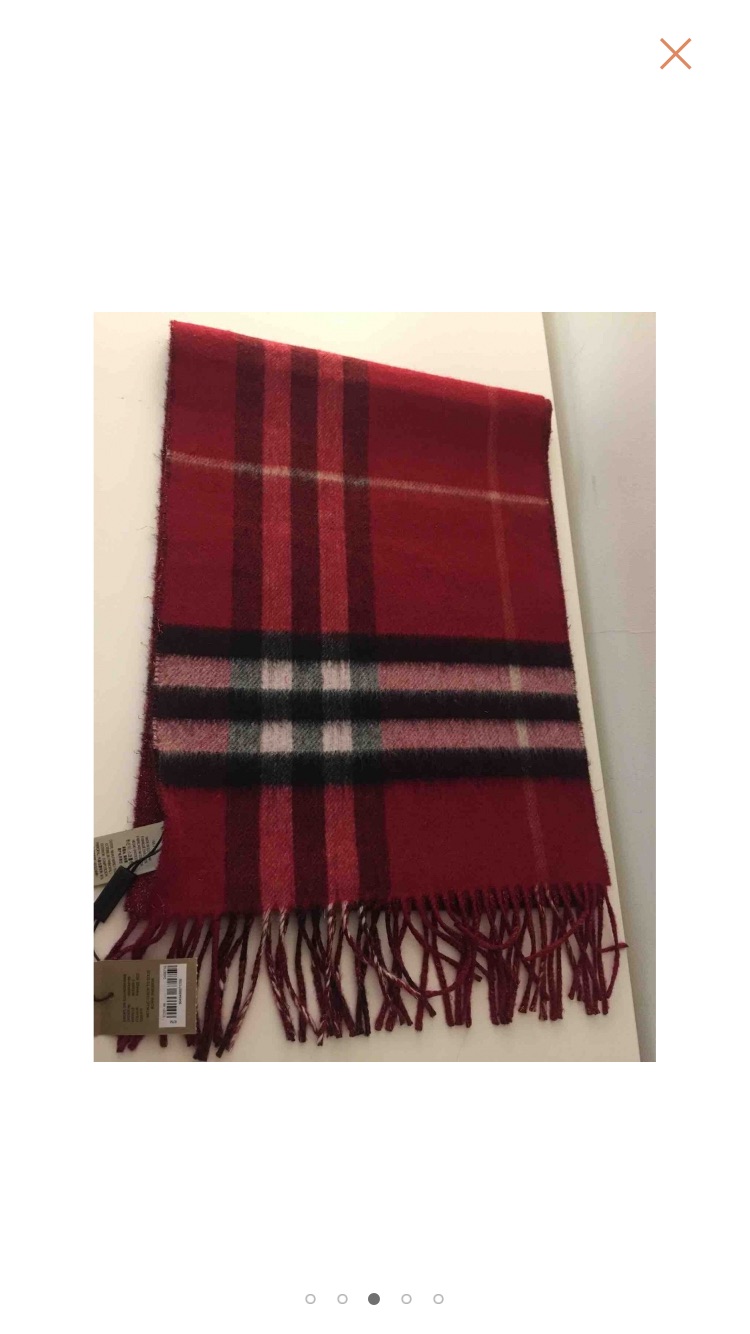 全新Burberry围巾🧣