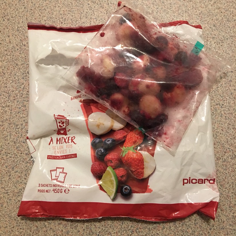 picard的fruits pour smoothie