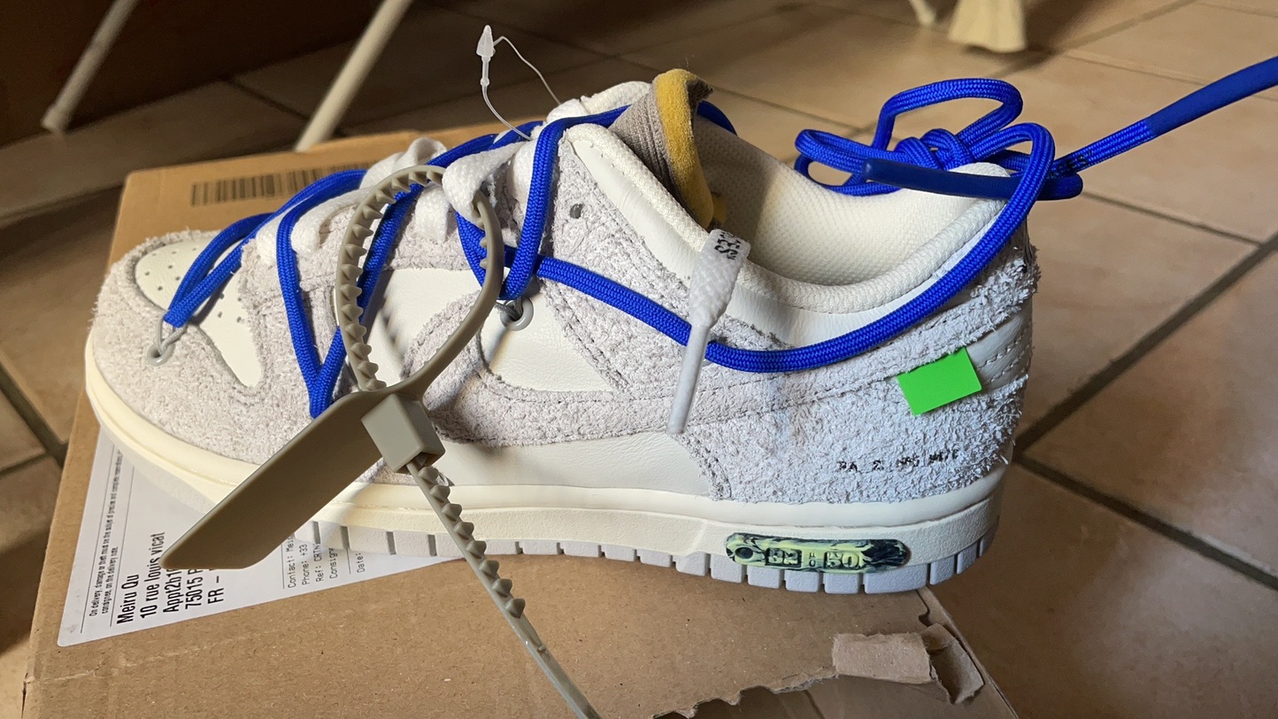 出全新off-white nike联名