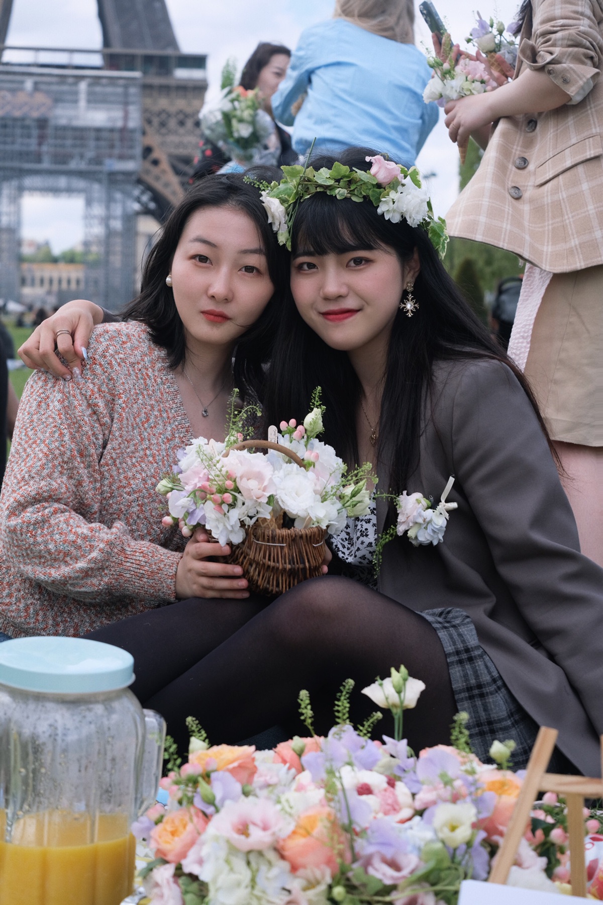 在巴黎做个花仙子吧🌷✨