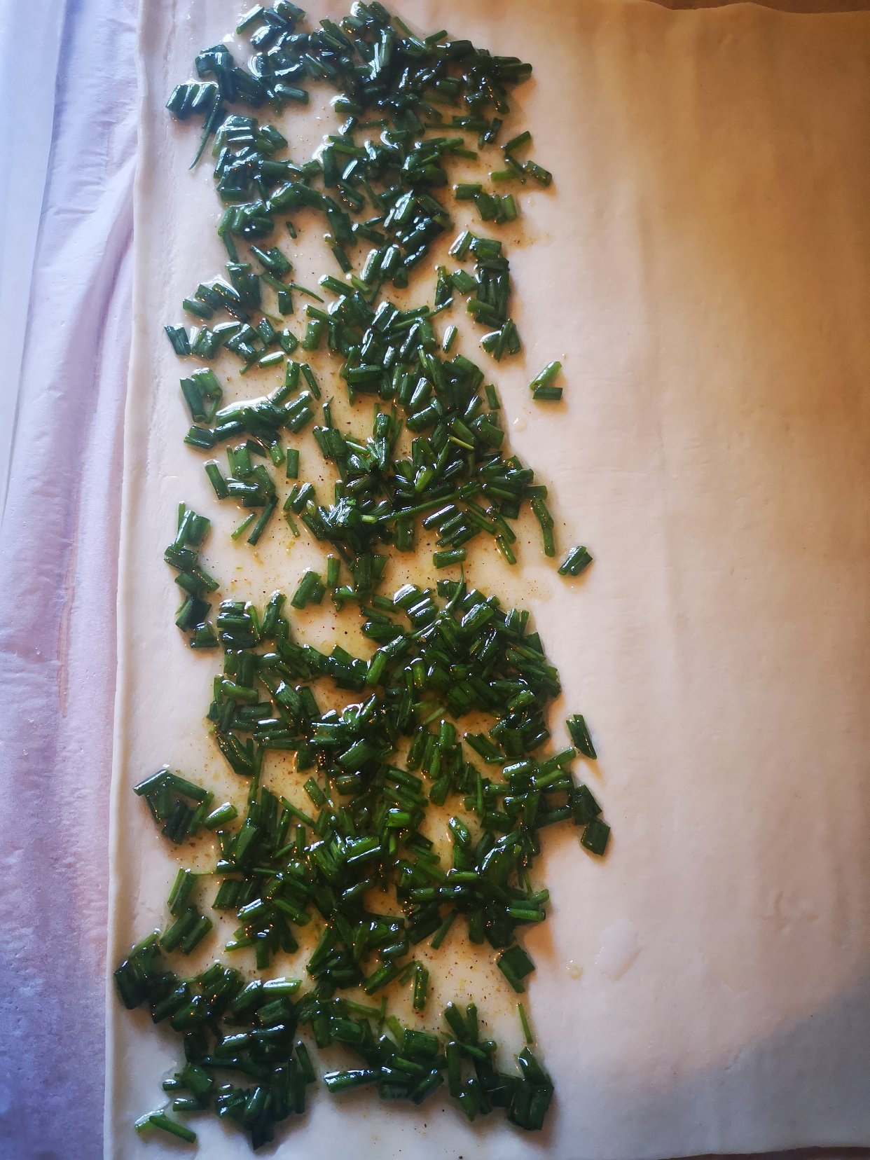 尝试葱油饼