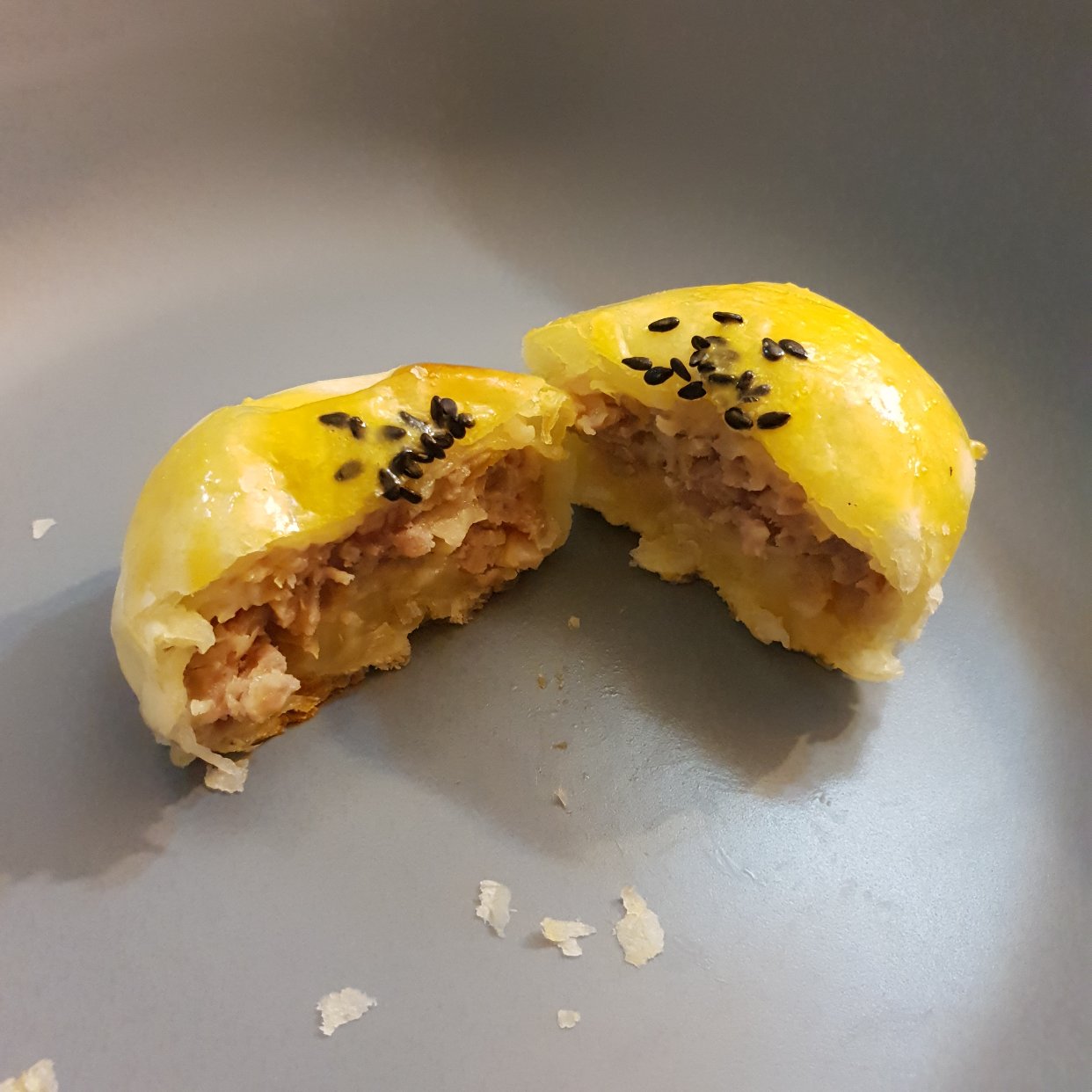 榨菜鲜肉月饼