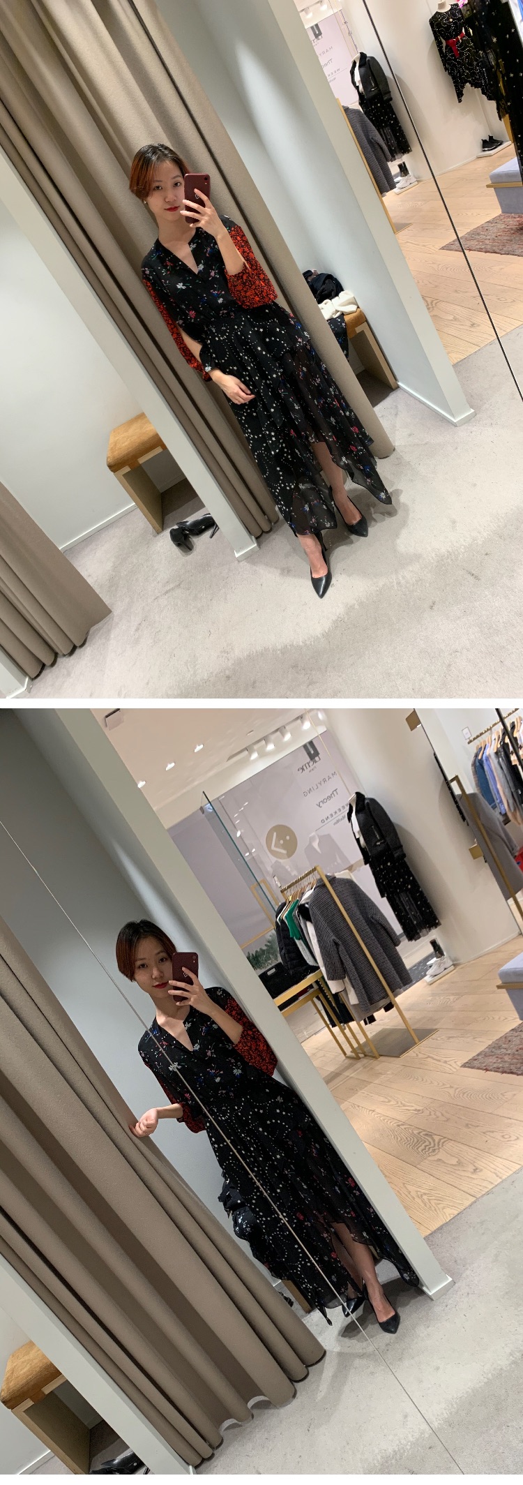过年啦 该买maje小碎花啦~