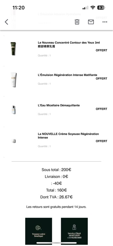 La mer 官网送小样