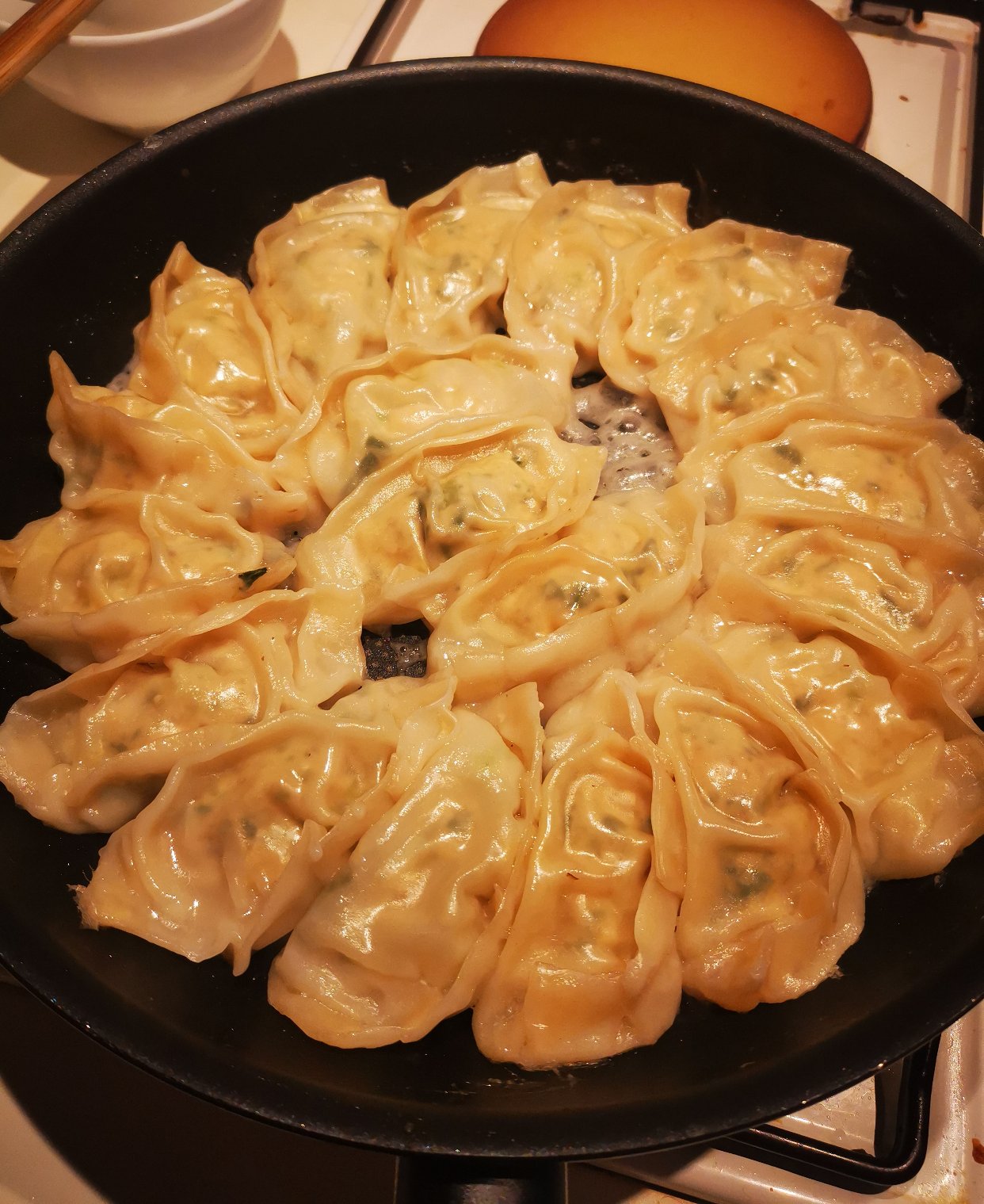 我们也吃煎饺