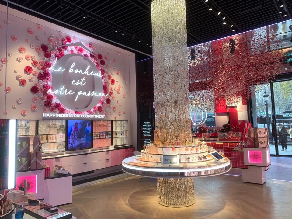 兰蔻旗舰店吹爆打卡