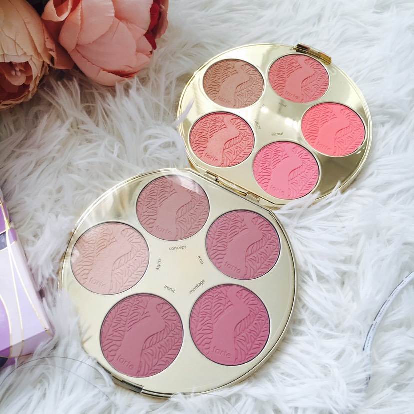 Tarte彩妆测评(三)—work of tarte腮红盘