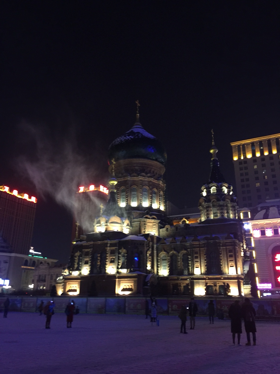 我们在哈尔滨过圣诞节