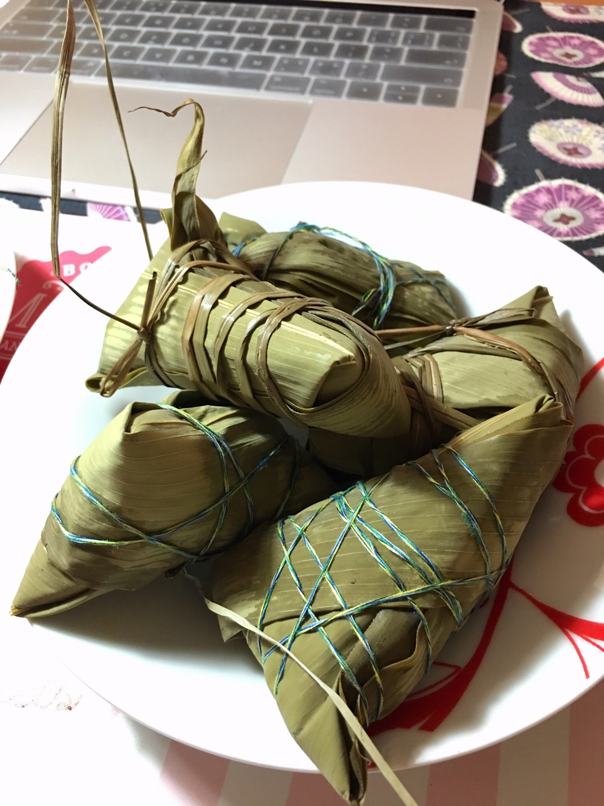 第一次做粽子！