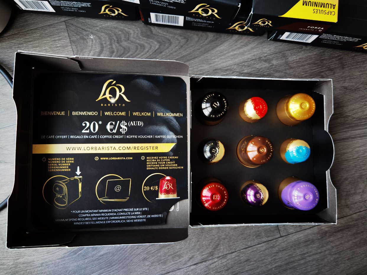 l'or 咖啡机