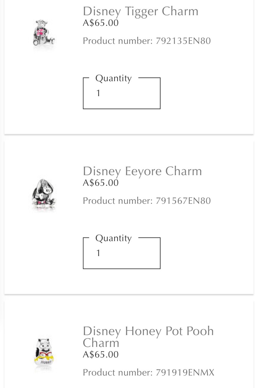 有人喜欢潘多拉disney系列吗