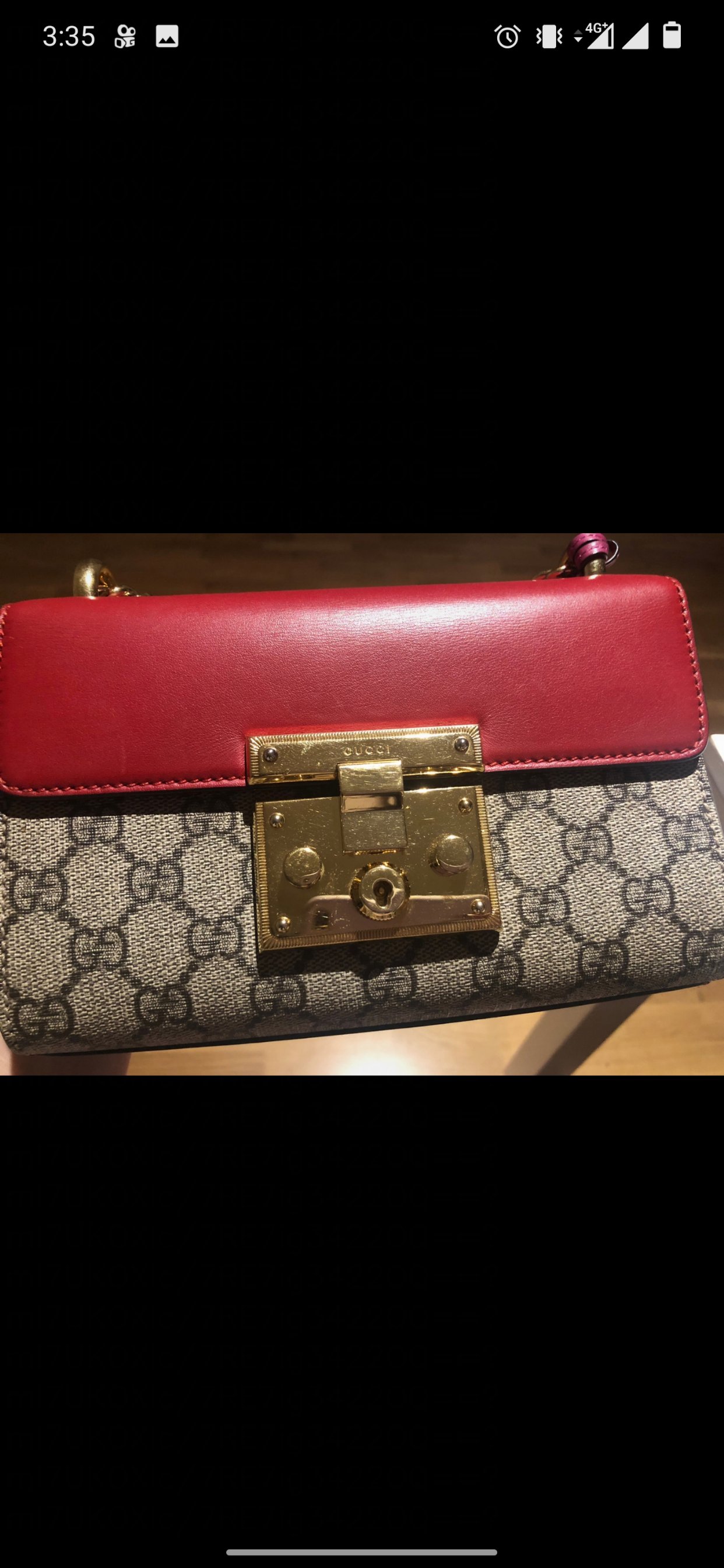 GUCCI padlock mini求鉴定