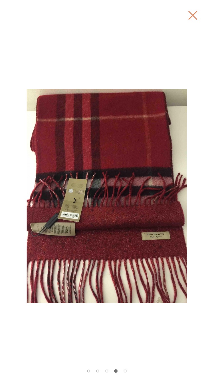 全新Burberry围巾🧣